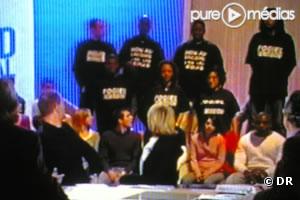 Incident en direct sur le plateau du "Grand journal de Canal+" le 30 novembre 2005