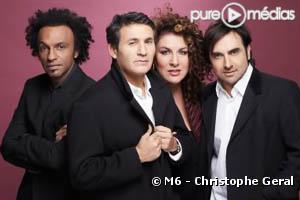 Les membres du jury de la "Nouvelle star 4"