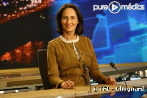 Ségolène Royal sur le plateau du 20H de TF1 (04 octobre 2006)