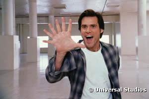 Jim Carrey dans "Bruce tout-puissant".