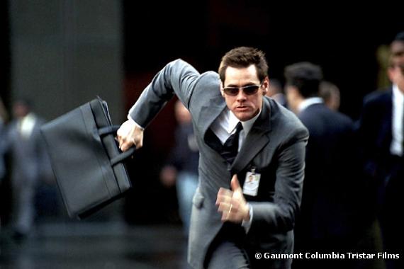Jim Carrey dans "Braqueurs amateurs".