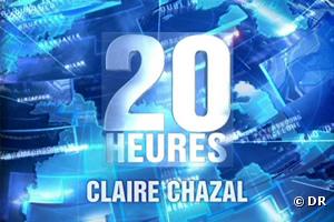Le 20H de TF1, présenté par Claire Chazal