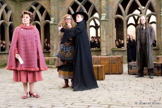 Imelda Staunton, Emma Thompson, Maggie Smith et David Bradley dans "Harry Potter et l'ordre du Phénix"