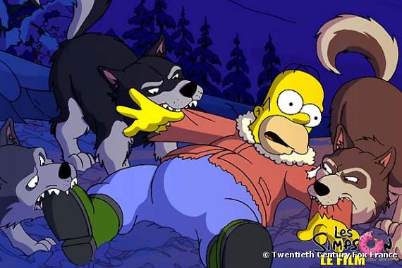 Extrait de "Les Simpson - le film"