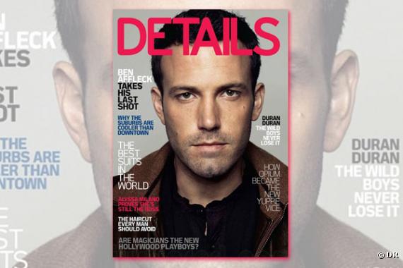 Ben Affleck en couverture de "Details"