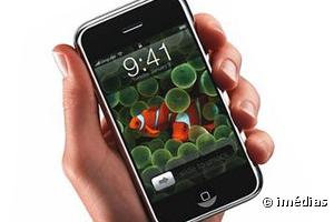 L'iPhone d'Apple.