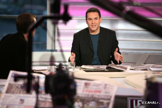 Bruce Toussaint - "La Matinale" sur Canal +.