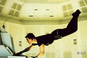 Tom Cruise dans "Mission impossible".