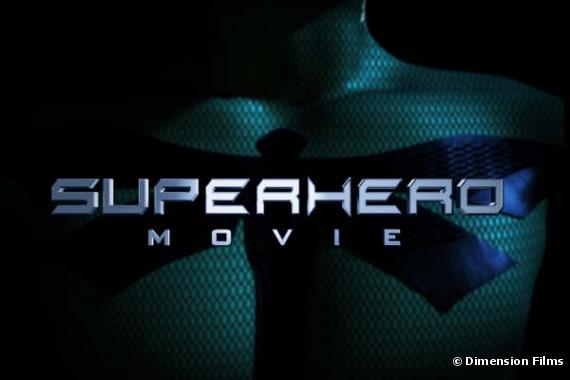 Une affiche teaser de "Superhero Movie"