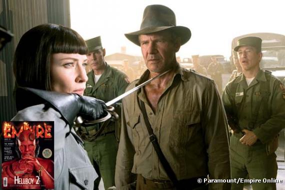 Cate Blanchett dans "Indiana Jones et le Royaume du Crâne de Cristal"