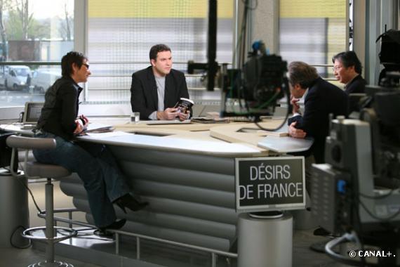 Le plateau de "La Matinale" sur Canal +.
