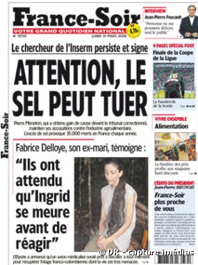 La nouvelle formule de France Soir.