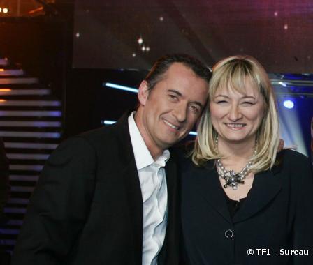 Christophe Dechavanne & Christine Bravo