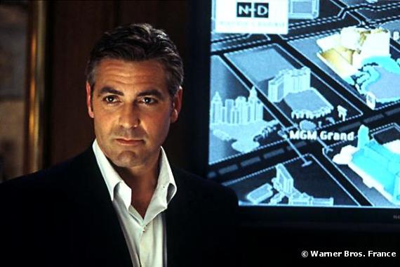 George Clooney dans "Ocean's eleven".