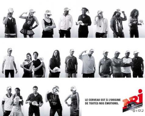 L affiche de la campagne de la "Fondation NRJ"