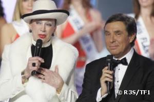 Geneviève de Fontenay et Jean-Pierre Foucault
