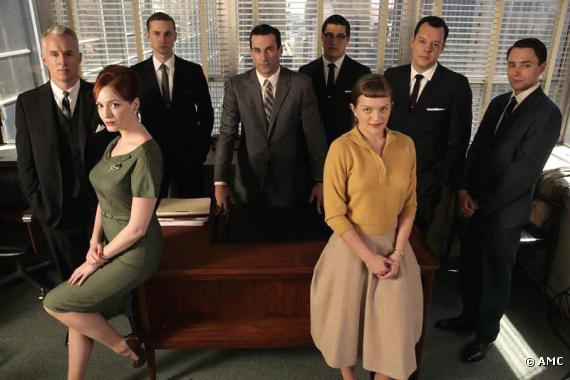 Le cast de "Mad Men"
