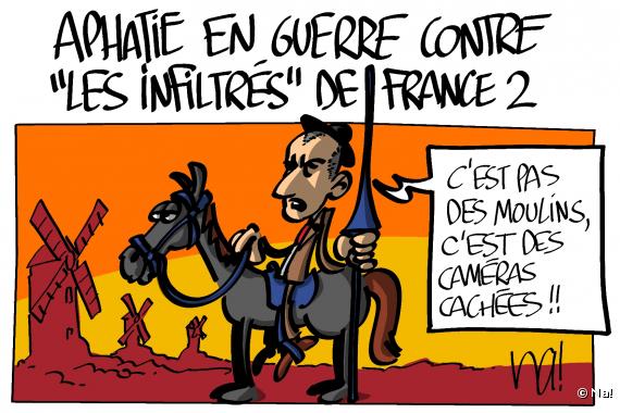 Jean-Michel Aphatie en colère contre "Les infiltrés"