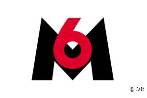 Le logo de la chaîne M6.