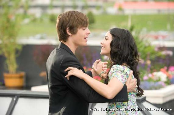 Zac Efron et Vanessa Hudgens dans "High School Musical 3"