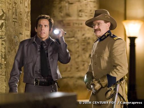 Ben Stiller et Robin Williams dans "La nuit au musee"