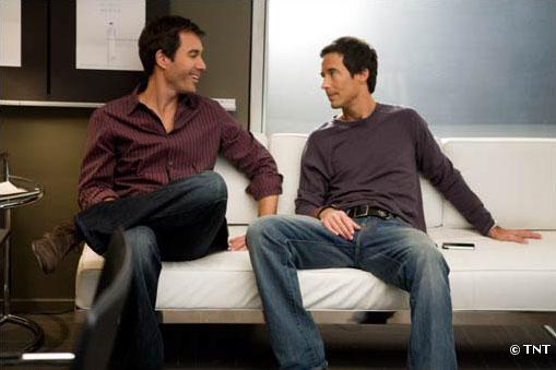 Eric McCormack et Tom Cavanagh dans "Trust Me"