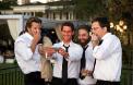Bradley Cooper, Justin Bartha, Zach Galifianakis et Ed Helms dans "Very Bad Trip"