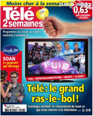 "Télé 2 Semaines" daté du 15 juin