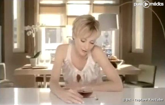 Patricia Kaas dans un spot publicitaire pour Lipton