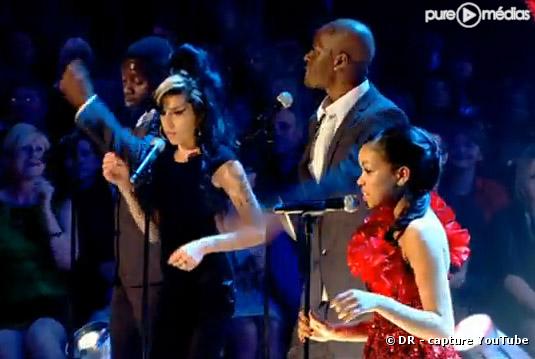 Amy Winehouse, choriste de Dionne Bromfield, dans "Strictly Come Dancing"