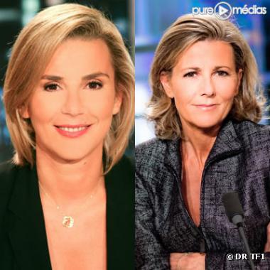 Laurence Ferrari et Claire Chazal