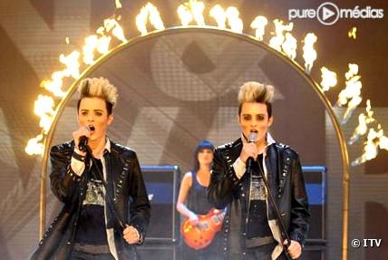 John et Edward, candidats de "The X Factor" 2009