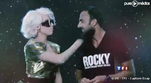 Lady Gaga et Nikos Aliagas dans la bande-annonce des "NRJ Music Awards 2010"