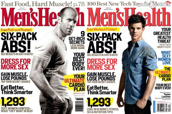 Les couvertures de Men's Health "copiées-collées"