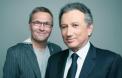 Laurent Ruquier et Michel Drucker
