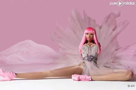 Nicki Minaj sur la pochette de "Pink Friday"