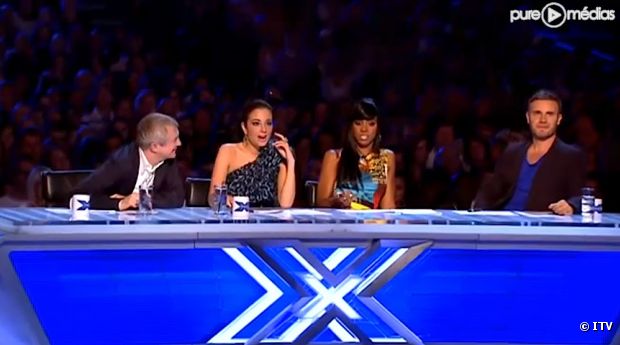 Louis Walsh, Tulisa, Kelly Rowland et Gary Barlow sont les jurés de "The X Factor" 2011.