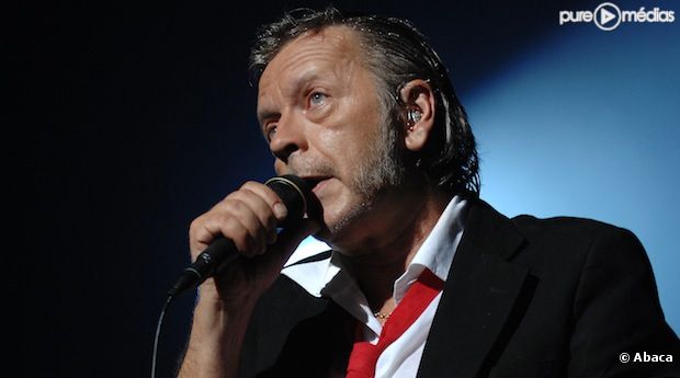 Le chanteur Renaud, en 2008