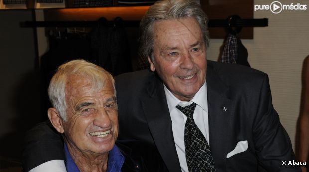 Jean-Paul Belmondo et Alain Delon