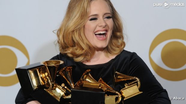Adele aux Grammy Awards 2012
