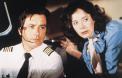 Alain Delin et Sylvia Kristel dans "The Concorde : Airport", en 1979.