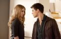 "Twilight - Chapitre 4 : Révélation 1ère partie" de Bill Condon , avec Robert Pattinson, Kristen Stewart et Taylor Lautner.