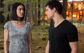 "Twilight - Chapitre 4 : Révélation 1ère partie" de Bill Condon , avec Robert Pattinson, Kristen Stewart et Taylor Lautner.