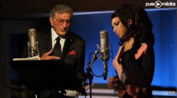 Tony Bennett et Amy Winehouse en studio