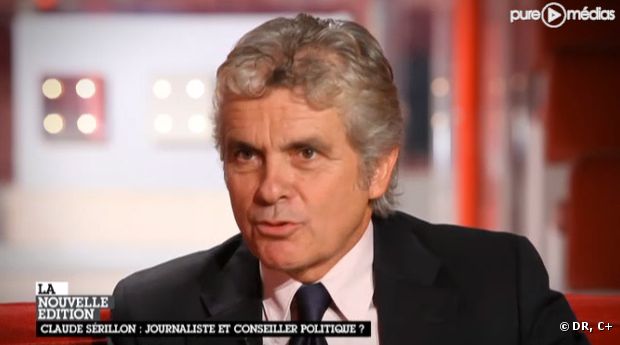 Claude Sérillon, interrogé par Anne-Elisabeth Lemoine dans "La Nouvelle Edition" sur Canal +.