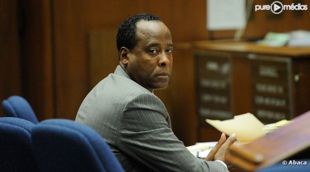 Le médecin Conrad Murray, lors de son procès