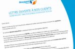 Bouygues Telecom adresse un courrier à ses clients dans la presse pour parler de Free Mobile