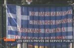 Par solidarité, Arte double son JT en grec