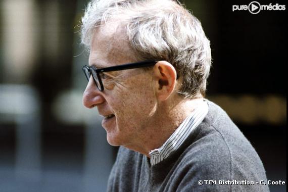 Woody Allen sur le tournage de "Match point".