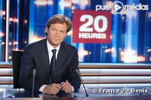 Laurent Delahousse aux manettes du 20H de France 2